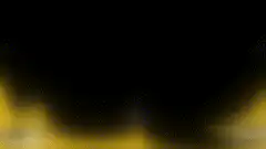 Yellow lightning bolt character rising