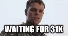 Matt Damon morphs into Nick Nolte waiting