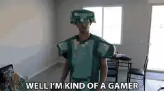 Steve Minecraft costume well I'm kind of a gamer