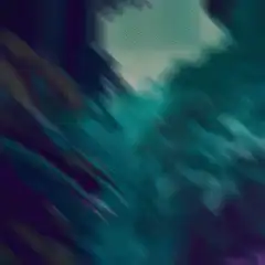 Vibrant purple and teal nature scenes