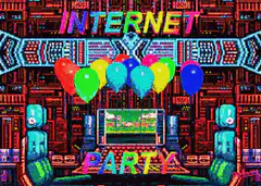 Internet Party pixel art