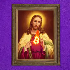 Jesus Bitcoin Sacred Heart