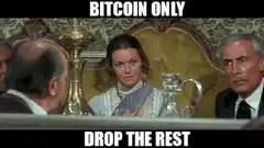 Bitcoin Only Drop The Rest