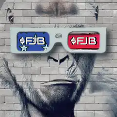 FJB 4D Glasses on Wall