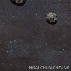 Astronaut floating in space