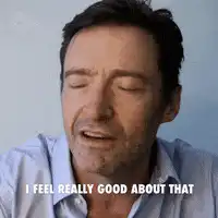 Hugh Jackman feels really good about that