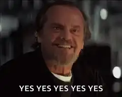 Jack Nicholson Yes Yes Yes Yes Yes