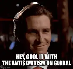 Christian Bale Hey Cool It With The Antisemitism On Global