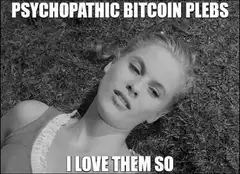 Grace Kelly Psychopathic Bitcoin Plebs