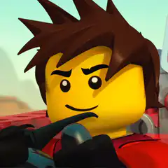 Lego Ninjago Kai puts on sunglasses