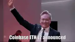 Conan O'Brien reacts to Ethereum news