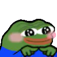 Blushing Pepe Frog