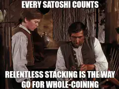 Every Satoshi Counts Relentless Stacking