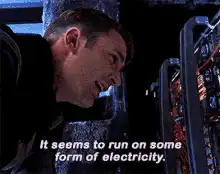 Jean-Luc Picard electricity observation