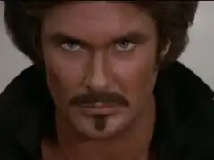 David Hasselhoff intense stare