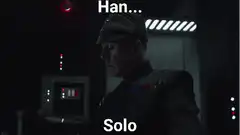 General Hux says Han Solo