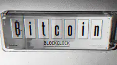 Bitcoin Blockclock LED display
