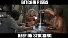 Bitcoin Plebs Keep On Stacking