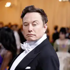 Elon Musk in tuxedo