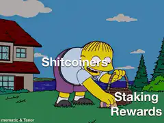 Nelson Muntz Easter Basket Shitcoiners Staking Rewards