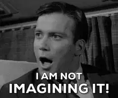 I Am Not Imagining It!