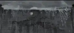 Dam collapse animation