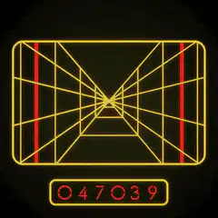 Stay on Target retro game screen