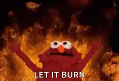 Elmo Let It Burn