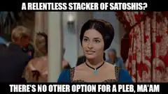 A Relentless Stacker of Satoshis