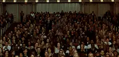 Opera audience standing ovation