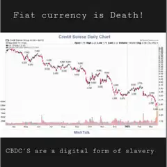 Fiat currency is death, Bitcoin is salvation
