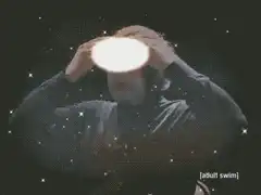 Man creates glowing portal