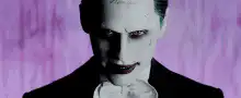 Joker nodding and smiling