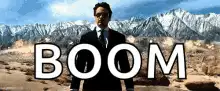 Tony Stark Boom Explosion
