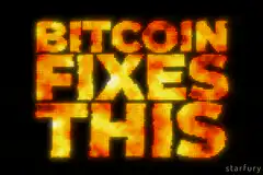 Bitcoin Fixes This Glitch Animation