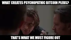 What Creates Psychopathic Bitcoin Plebs