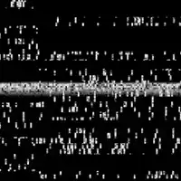 Black and white static noise