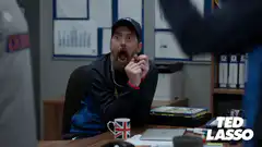 Ted Lasso shocked reaction
