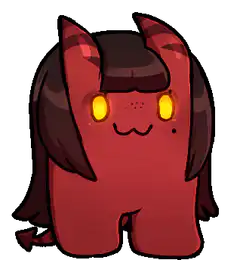 Red devil Among Us character