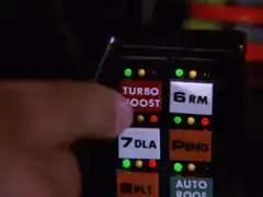 Turbo Boost button lights up
