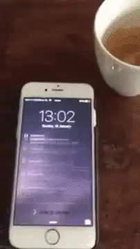 iPhone lock screen notifications