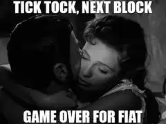 Tick Tock Next Block Game Over For Fiat