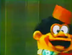 Muppet character smiling and nodding