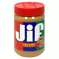 Jif Creamy Peanut Butter Jar Rotating