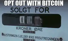 Opt Out With Bitcoin Sold For Kroner