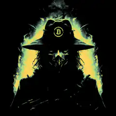 Bitcoin Skull Wizard