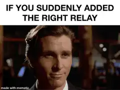 Christian Bale smug smile meme