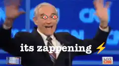 Bernie Sanders its zapping