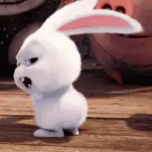 Snowball the rabbit from The Secret Life of Pets