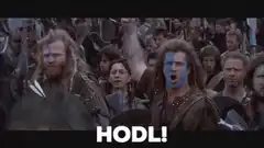 Braveheart HODL meme